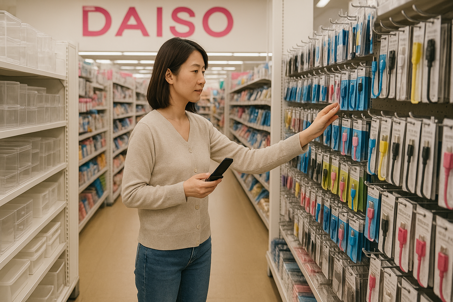 ガラケーの充電器はどこに売ってる?主要店舗と販売状況