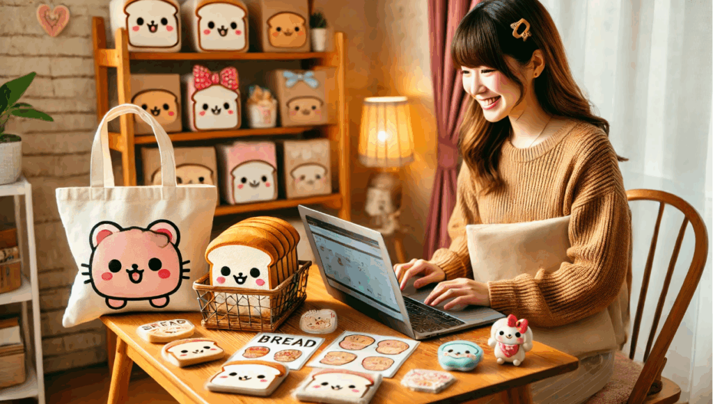 オンラインで購入できる可愛いグッズ