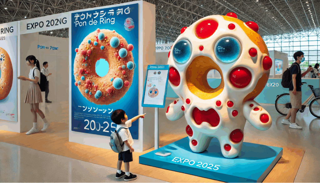 ポンデリングとミャクミャクの関係とは