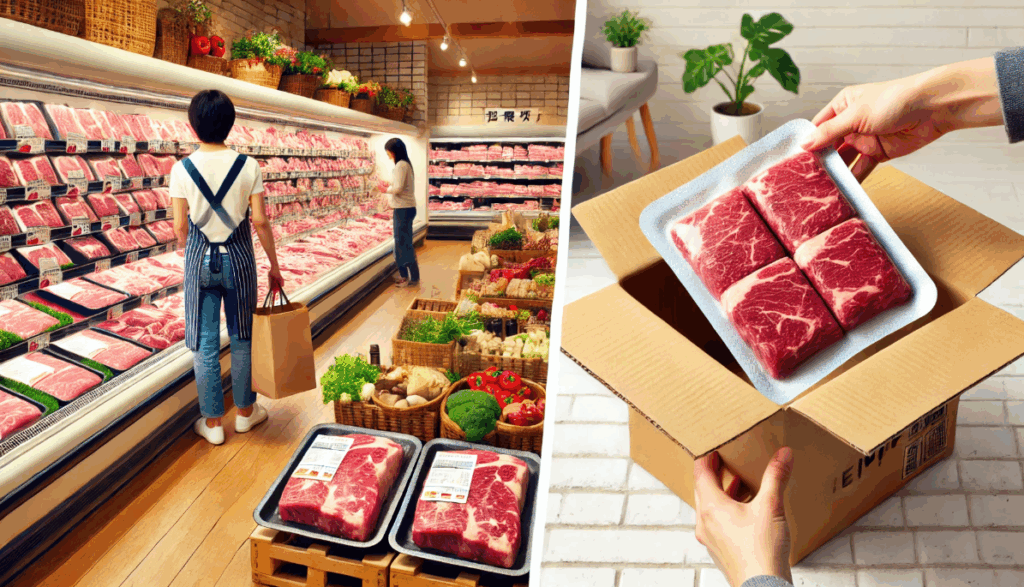 牛肉ブロックはどこで買える？店舗と通販を比較