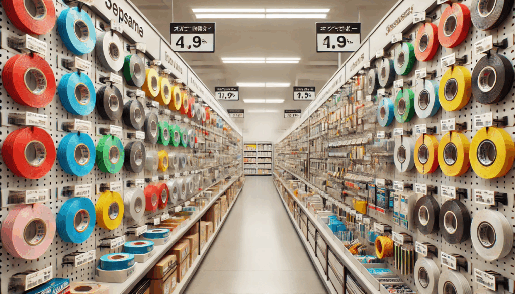 絶縁テープはどこで買える？主要な販売店